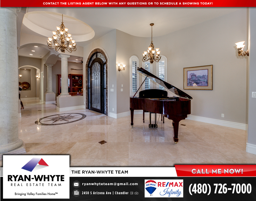 Chandler Real Estate Custom Home in Ryan Estates!